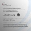 Certificate from CRB Analyse Service GmbH regarding accreditation by DAkkS | © CRB Analyse Service GmbH