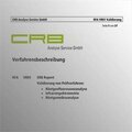 Overview of QM Validation and Procedure Description | © CRB Analyse Service GmbH